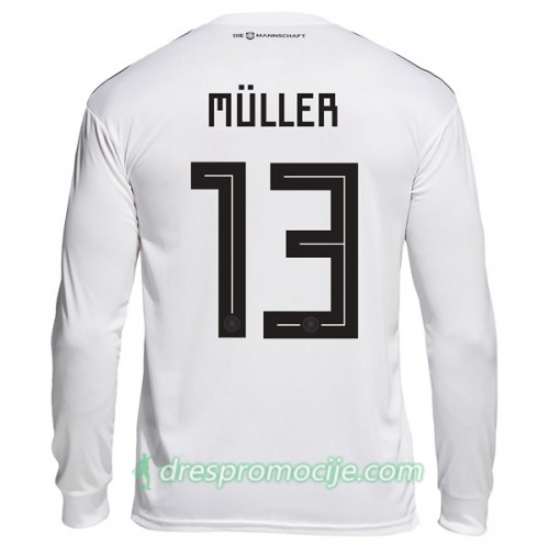 Njemačka Dres Muller 13 Domaći Svjetsko prvenstvo 2018 Dugim Rukavima Njemačka Dres Muller 13 Domaći Svjetsko prvenstvo 2018 Dugim Rukavima